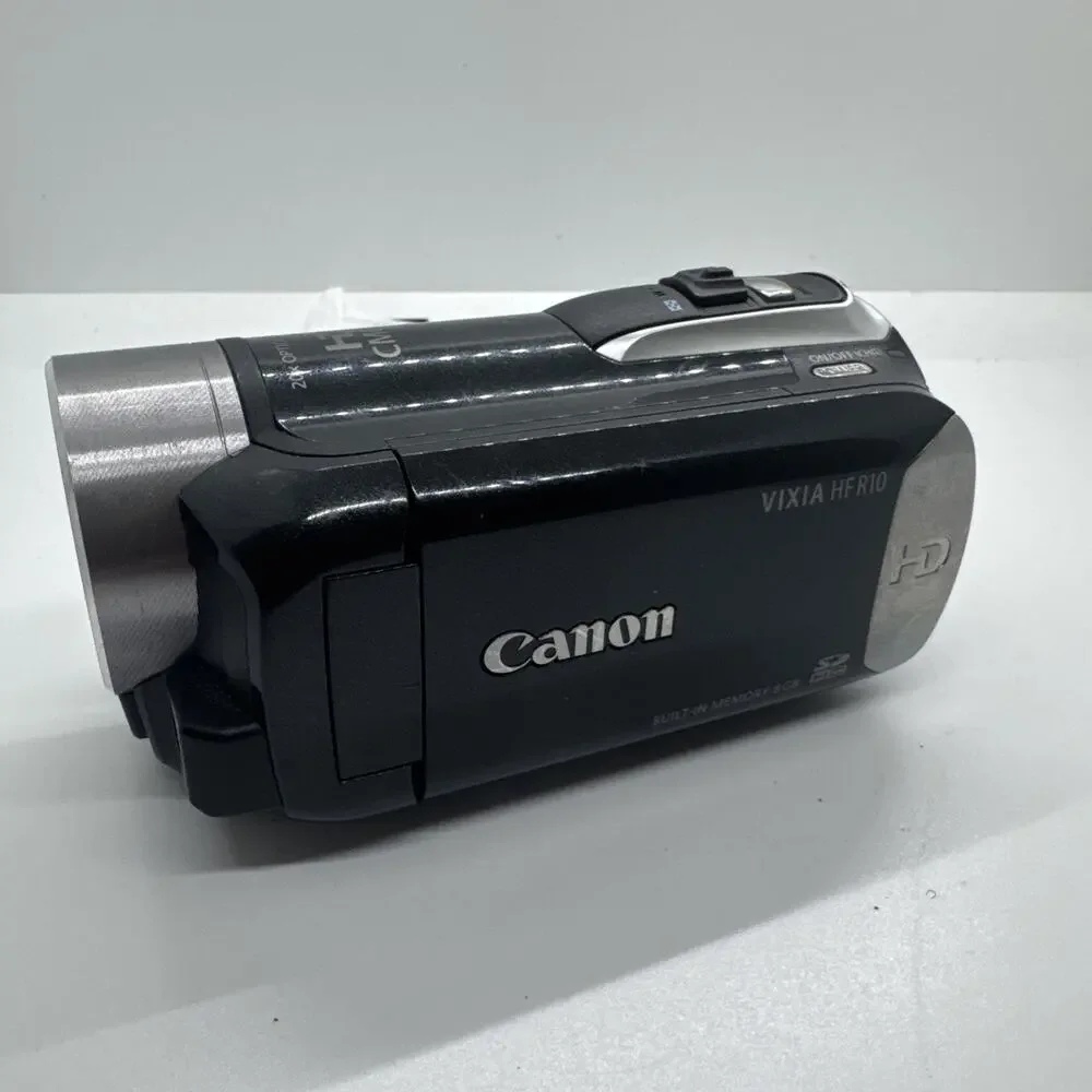 Canon Vixia HF R10 HFR10 Video Camcorder 1080p HD w/ Battery No Charger Tested